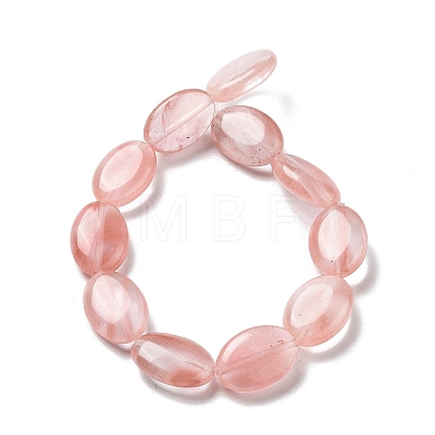 Cherry Quartz Glass Beads Strands G-P528-M01-01-1