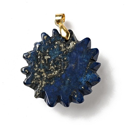 Natural Lapis Lazuli Pendants G-E043-01A-04G-1