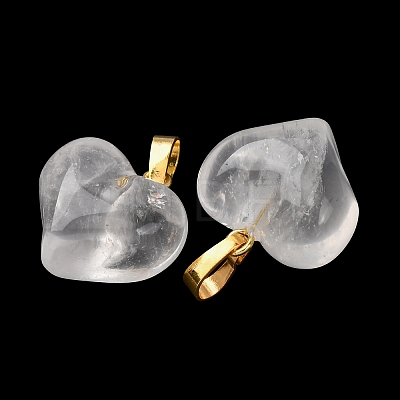 Natural Quartz Crystal Pendants G-B188-04G-07-1