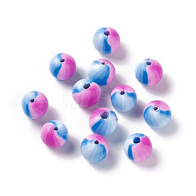 Handmade Polymer Clay Beads X-CLAY-D005-01F-1