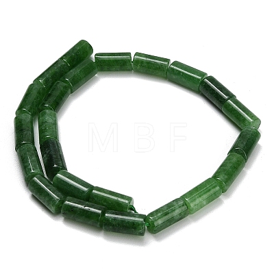 Dyed Natural Malaysia Jade Beads Strands G-C285-B01-01F-1