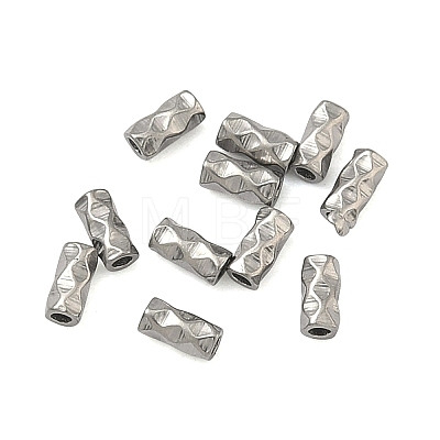 304 Stainless Steel Tube Beads STAS-Z192-07P-01-1