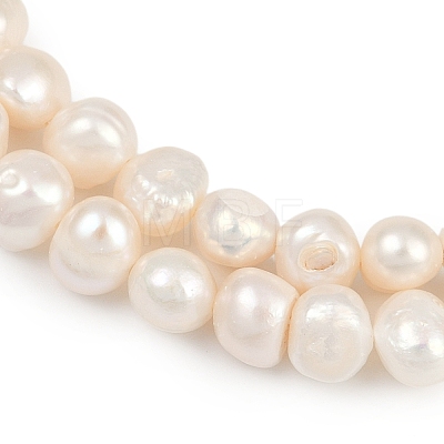 Natural Cultured Freshwater Pearl Beads Strands PEAR-P064-20B-05A-1