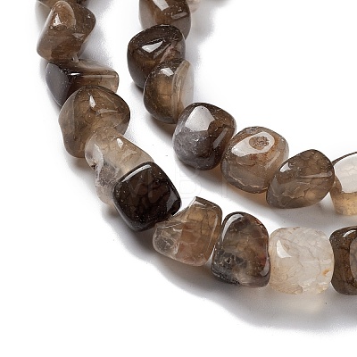 Natural Agate Beads Strands G-F745-03-1
