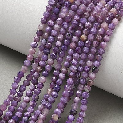 Natural Charoite Beads Strands GG-CBA5A1A-A03-03-1