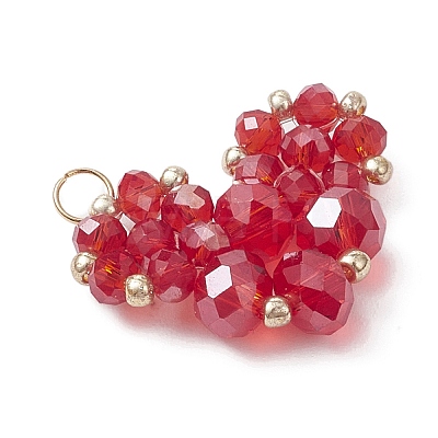Glass Pendantns PALLOY-MZ01145-1