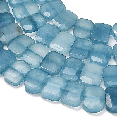 Natural White Jade Beads Strands G-C285-A01-01-1
