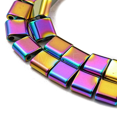 Electroplated Non-magnetic Synthetic Hematite Beads Strands G-C106-A02-04-1