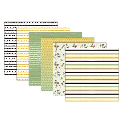 24Pcs 12 Styles Scrapbook Paper Pads PW-WG54B60-01-1