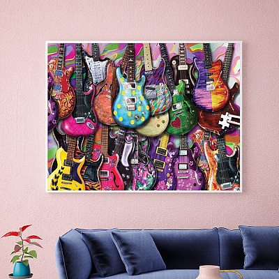 Guitar DIY Diamond Painting Kits PW-WGD1059-01-1