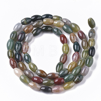 Natural Indian Agate Beads Strands G-S364-014-1