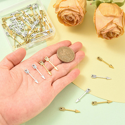 60Pcs 2 Colors Tibetan Style Alloy Pendants FIND-YW0012-97-1