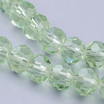 Glass Beads Strands EGLA-J042-4mm-01-1