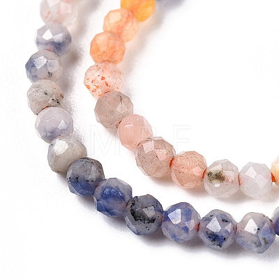 Natural Mixed Gemstone Beads Strands G-D080-A01-03-15-1