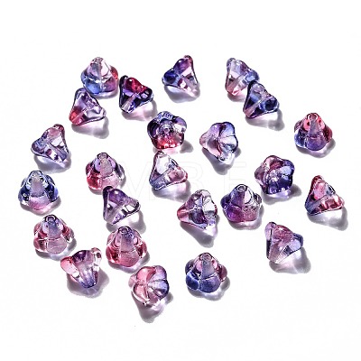 Transparent Czech Glass Beads GLAA-G070-05D-013-1