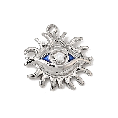 304 Stainless Steel Enamel Pendants SA-CBA8660-01P-1
