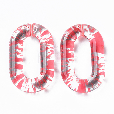 Transparent Acrylic Linking Rings OACR-N009-013A-05-1