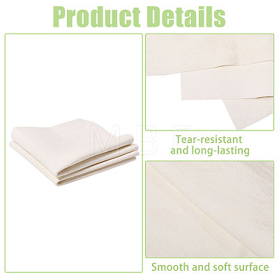 Suede Fabric Musical Instruments Cleaning Cloth AJEW-WH0596-687-1