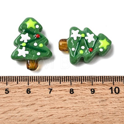 Christmas Theme Handmade Lampwork Beads LAMP-I027-07X-1