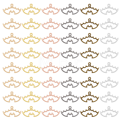 84Pcs 6 Colors Alloy Pendants FIND-FH0009-91-1