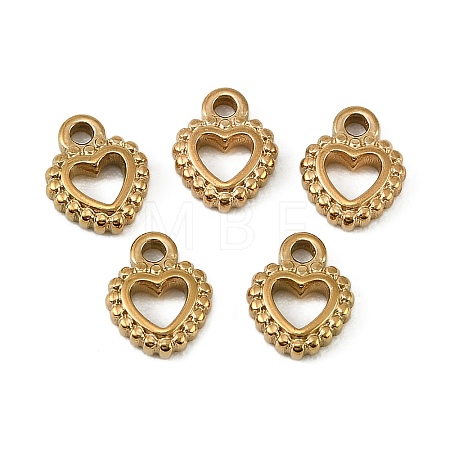 Valentine's Day 304 Stainless Steel Charms STAS-Z198-02G-1