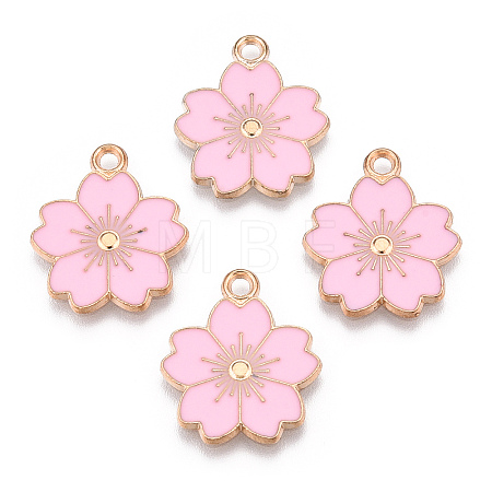 Alloy Enamel Pendants ENAM-S121-115B-1
