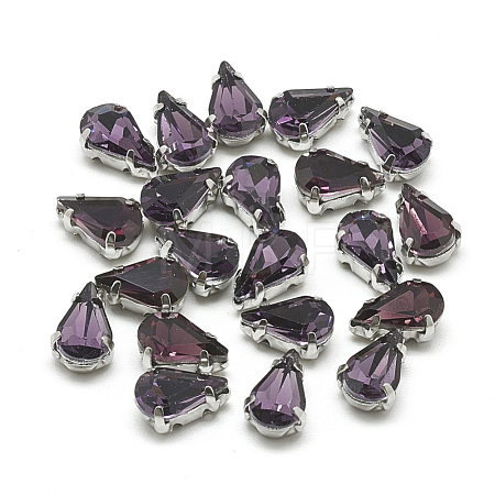 Sew on Rhinestone RGLA-T035-5x8mm-17-1