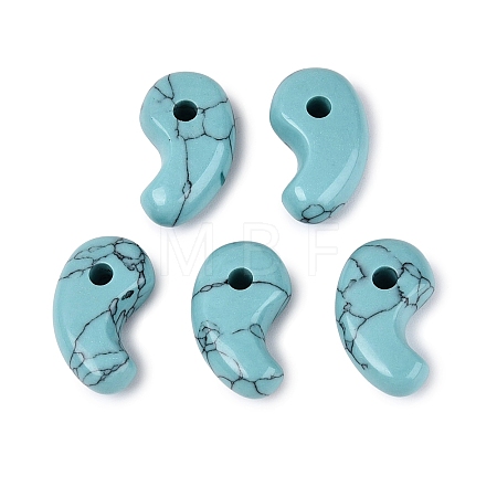 Synthetic Turquoise Pendants G-S294-07B-18-1