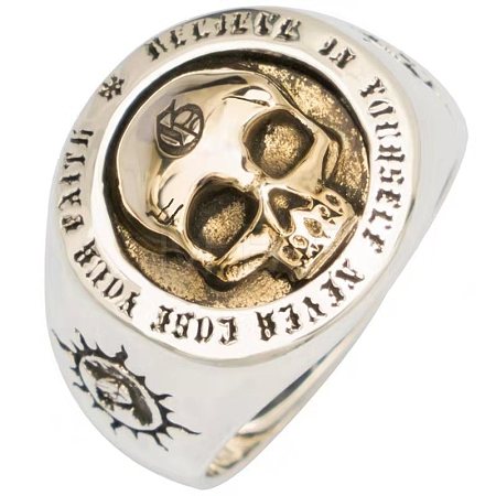 Retro Alloy Finger Rings for Men WGBD042-01-1