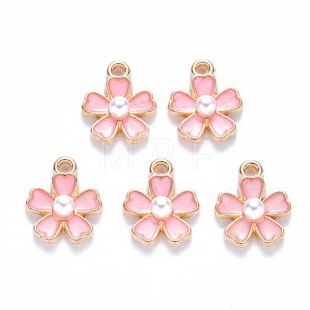 Alloy Enamel Charms X-ENAM-N054-028C-1
