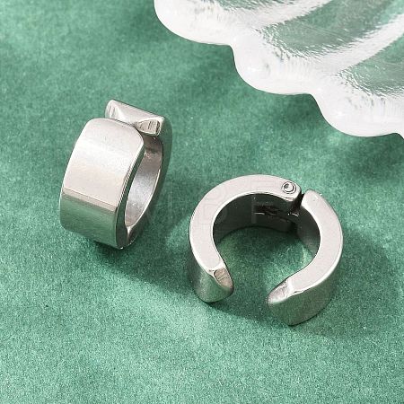 201 Stainless Steel Cuff Earrings EJEW-T056-01P-05-1
