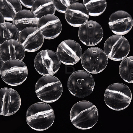 Transparent Acrylic Beads MACR-S370-A16mm-001-1