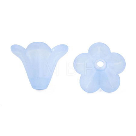Frosted Acrylic Beads PL692-9-1