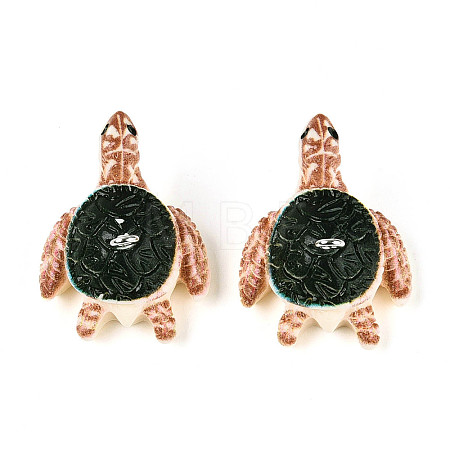 Opaque Resin Pendants RESI-N051-04A-1