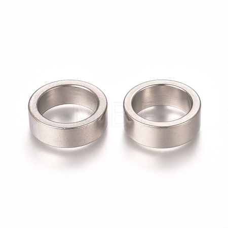 Tarnish Resistant 201 Stainless Steel Beads STAS-L238-010E-P-1