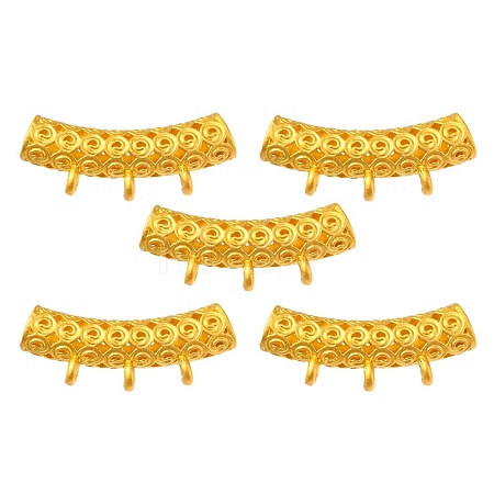Hollow Alloy Curved Tube Bails FIND-YW0002-19-1