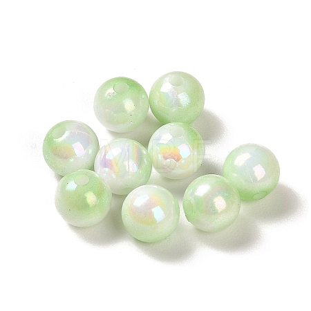 Opaque Acrylic Beads OACR-Z016-01A-05-1