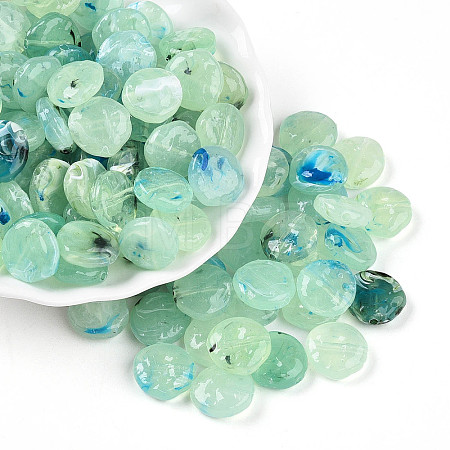 Transparent Acrylic Beads TACR-T028-41A-1