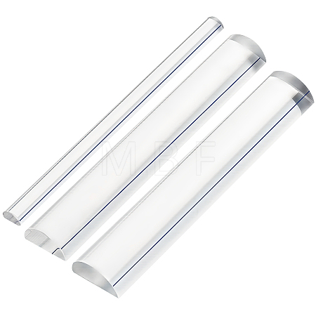 3Pcs 3 Styles Transparent Acrylic Magnifying Finder AJEW-BC0010-81B-1
