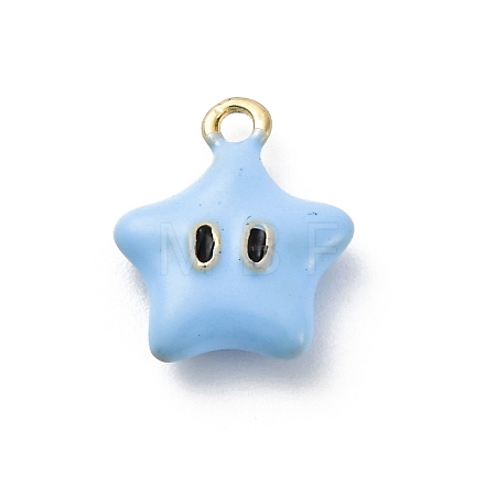 Alloy Enamel Charms ENAM-E362-11B-1