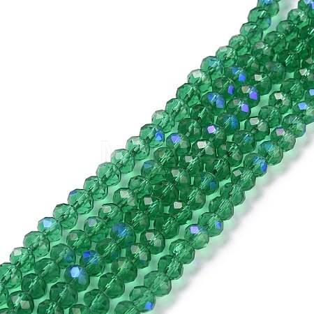 Electroplate Glass Beads Strands EGLA-A034-T4mm-L12-1