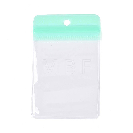 Rectangle Transparence EVA Zip Top Gift Bags OPP-T003-02B-02-1