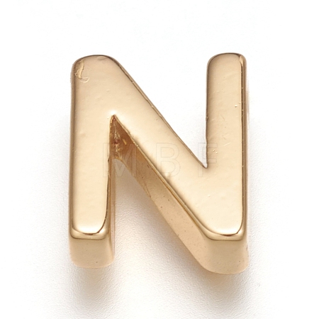 Brass Charms ZIRC-I037-01N-G-1