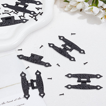 6 Boxs Iron Box Hinges IFIN-LP0001-62-1