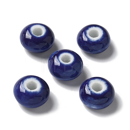 Handmade Porcelain Beads PORC-L080-B19-1