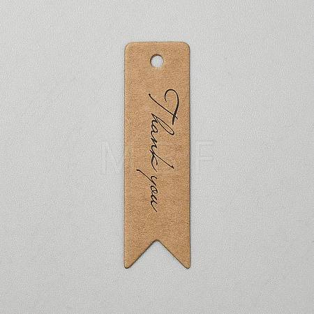 Word Thank You Printed Paper Gift Tags for Bake CDIS-WH0027-24B-1