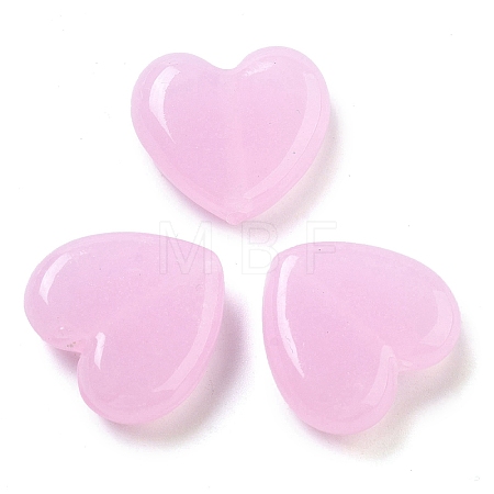 Heart Handmade Lampwork Beads LAMP-U003-01B-1
