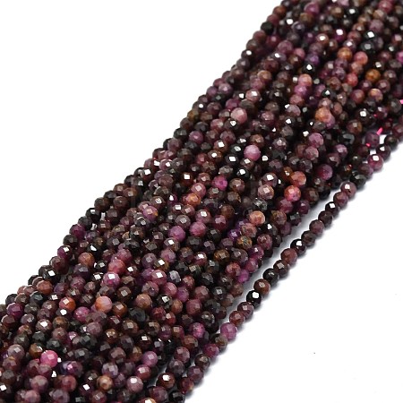 Natural Ruby Beads Strands G-E576-63B-1