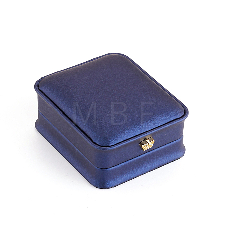 PU Leather Necklace Pendant Gift Boxes X-LBOX-L005-F03-1