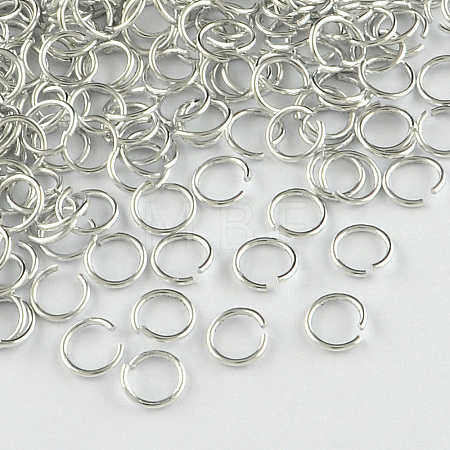 Anodized Aluminum Open Jump Rings ALUM-R005-1.0x10-01-1